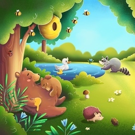 Лесные животные