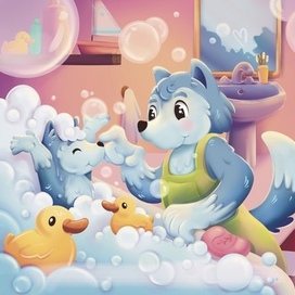 Вечер у волчонка 