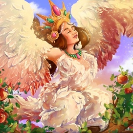 Птица Гамаюн ( Славянская мифология)