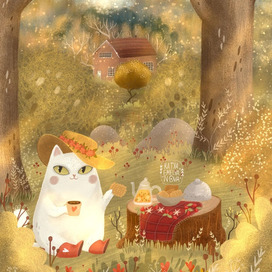 На солнечной поляне