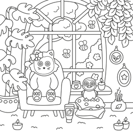 Детская раскраска