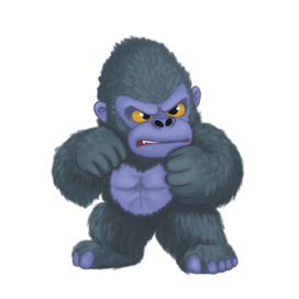 Горилла боец персонаж