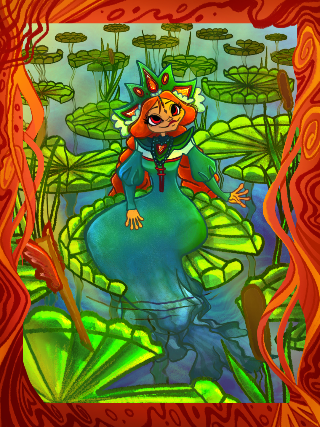 Первая иллюстрация на MERMAY от АРТ КОСМОС school