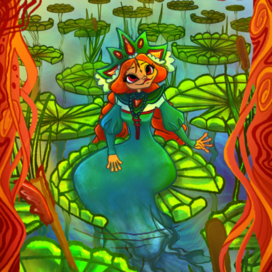 Первая иллюстрация на MERMAY от АРТ КОСМОС school