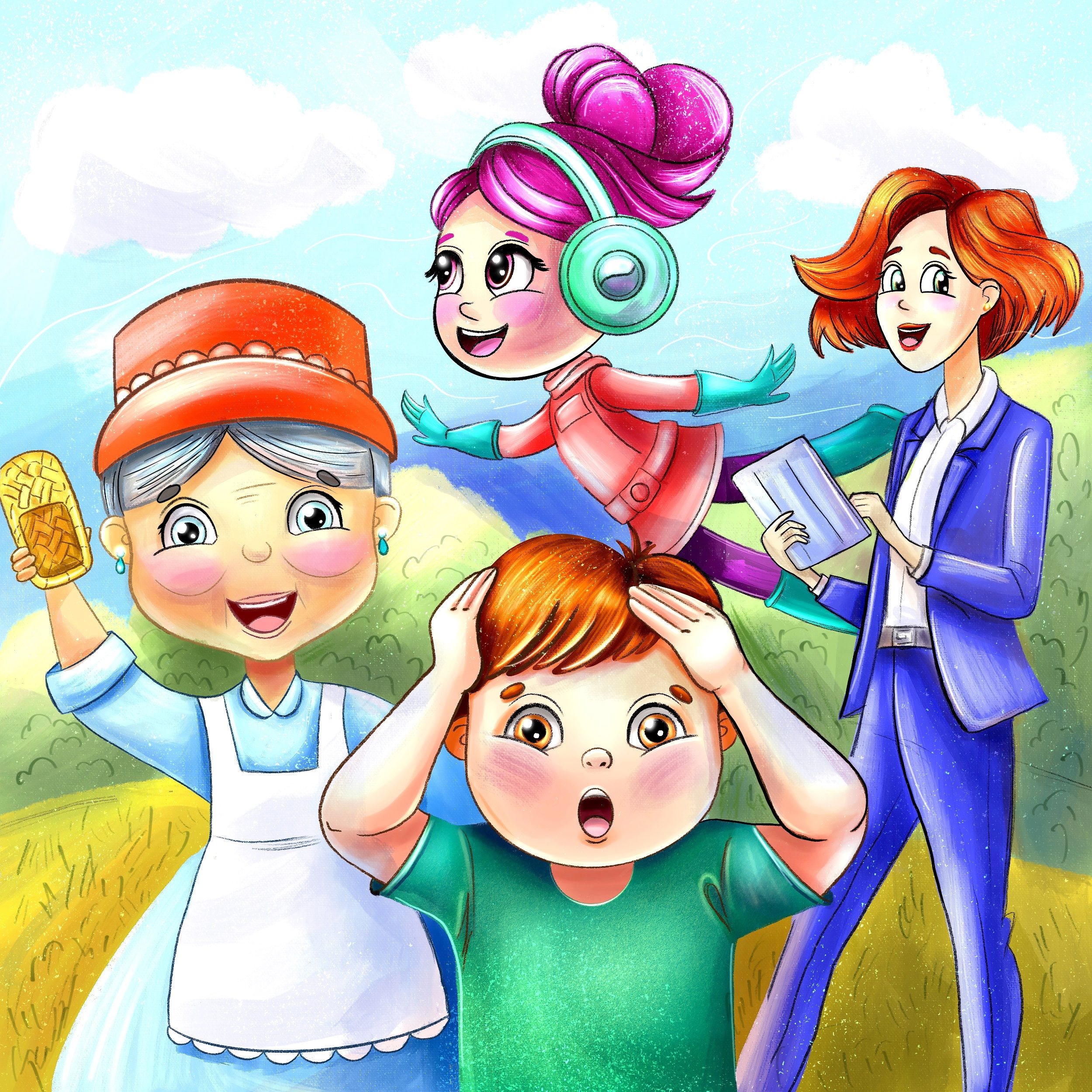 Иллюстрация для рассказа "Няни будущего"