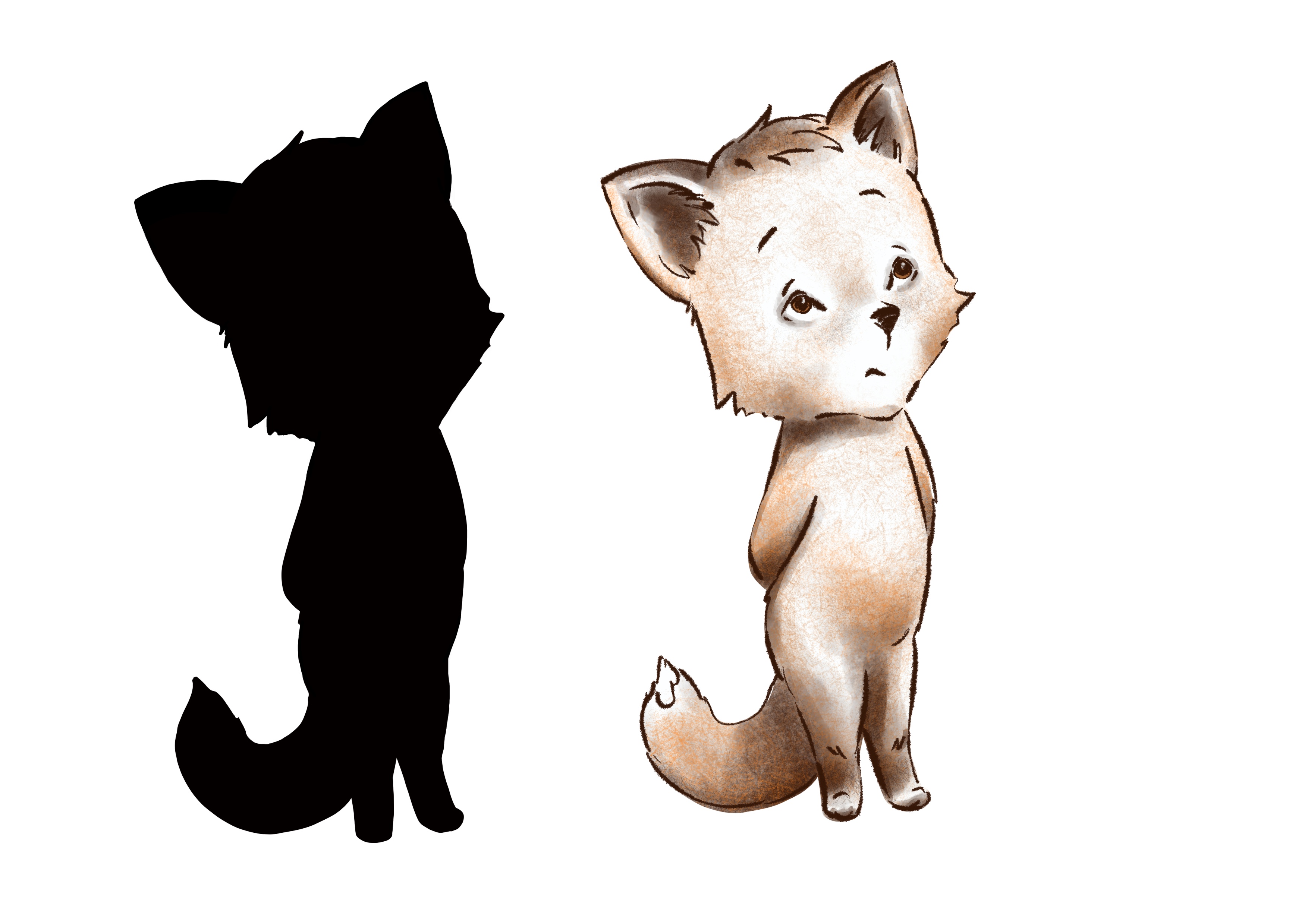 Разработка персонажа Лис Людвиг четырнадцатый