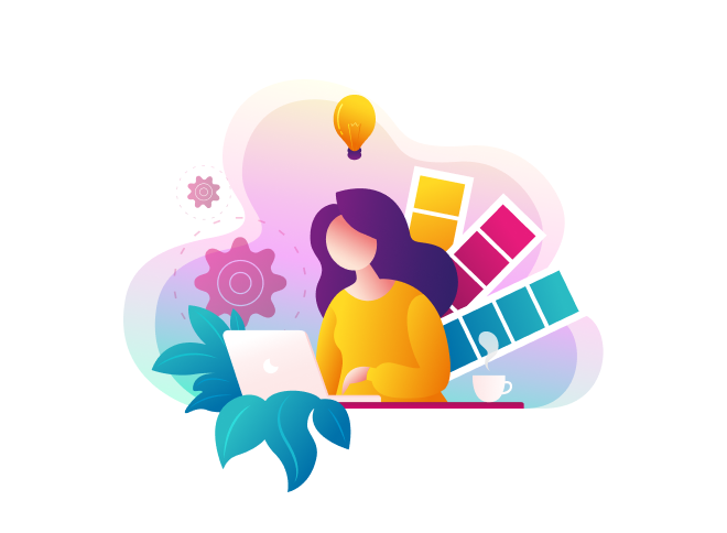 Иллюстрация "Digital-дизайнер"