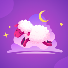 Иллюстрация с овечкой