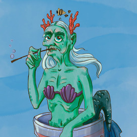 Баба Яга- русалка для Mermay