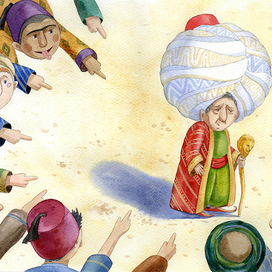 Маленький Мук и дворовые мальчишки