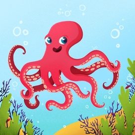 Осьминожка