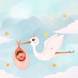 Иллюстрация для книжки «воспоминания» 