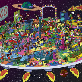 Дискотека в космосе