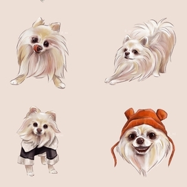 Стикеры "Мисс Дейзи"