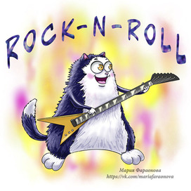 Кот-гитарист