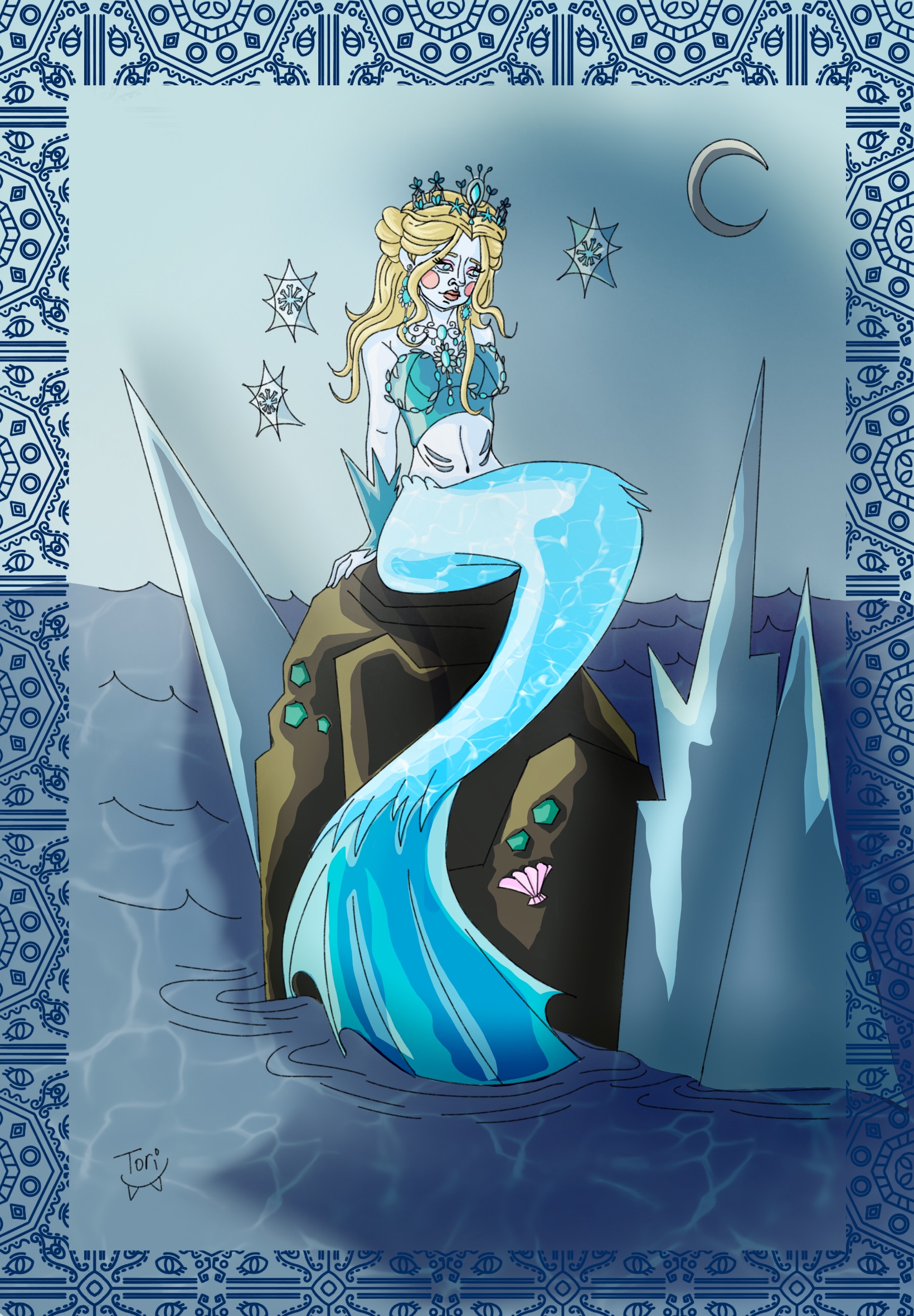 Русалка-Снегурочка