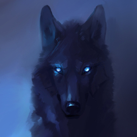 Sketch of a wolf | Набросок волка