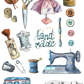 Предметы швеи, сэт