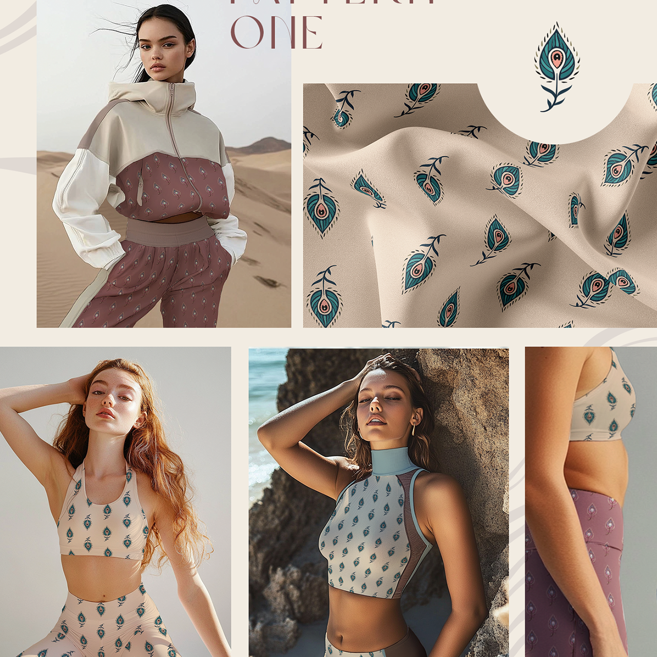 Принты для спортивной одежды