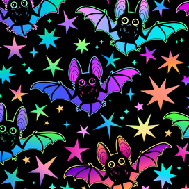 Паттерн летучие мыши
