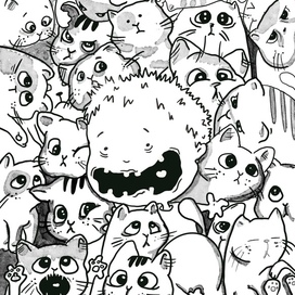 Когда сын любит котиков