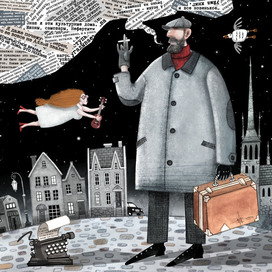 Сергей Довлатов "Компромисс". Иллюстрация