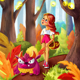 прогулка по лесу