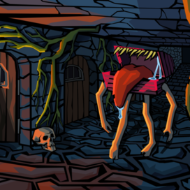 подземелье / иллюстрация