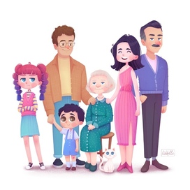 Семья в сборе