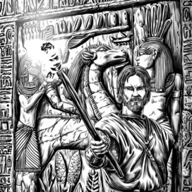 В древнем храме