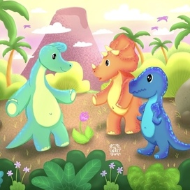 Динозаврики 