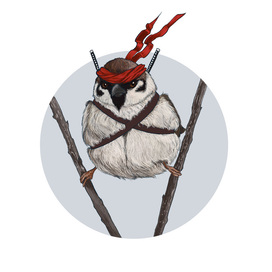 Воробей самурай