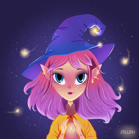 Ведьма и светлячки