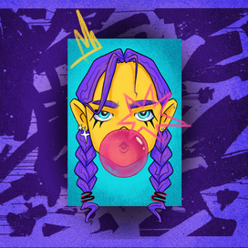 Газировка Badass NeonGum