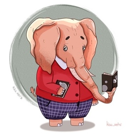 Бренд-персонаж для библиотеки