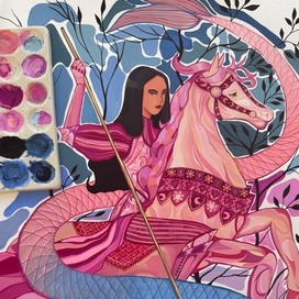 Воин на коне