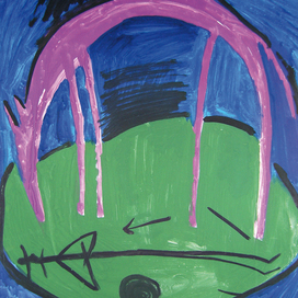 Побитый Дон Кихот и Россинант