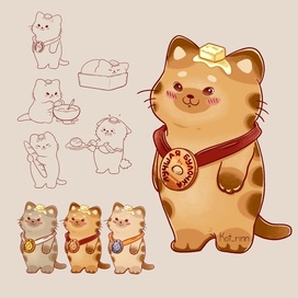 Бренд-персонаж для пекарни