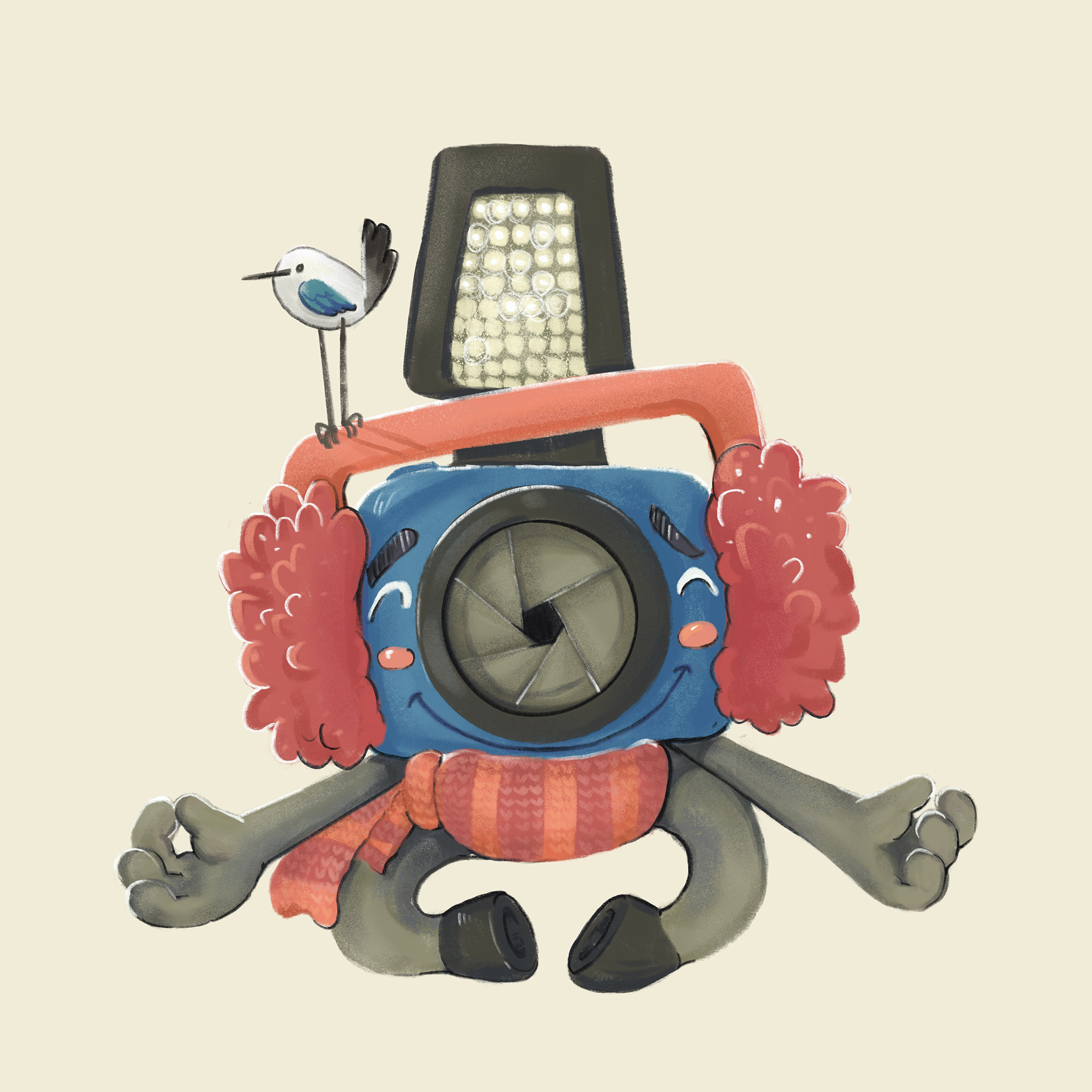 Бренд-персонаж для фотошколы