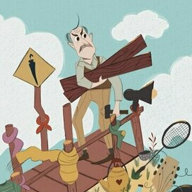 Глава 2, знакомство с смотрителем свалок 