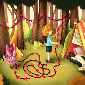 Поход в лесу