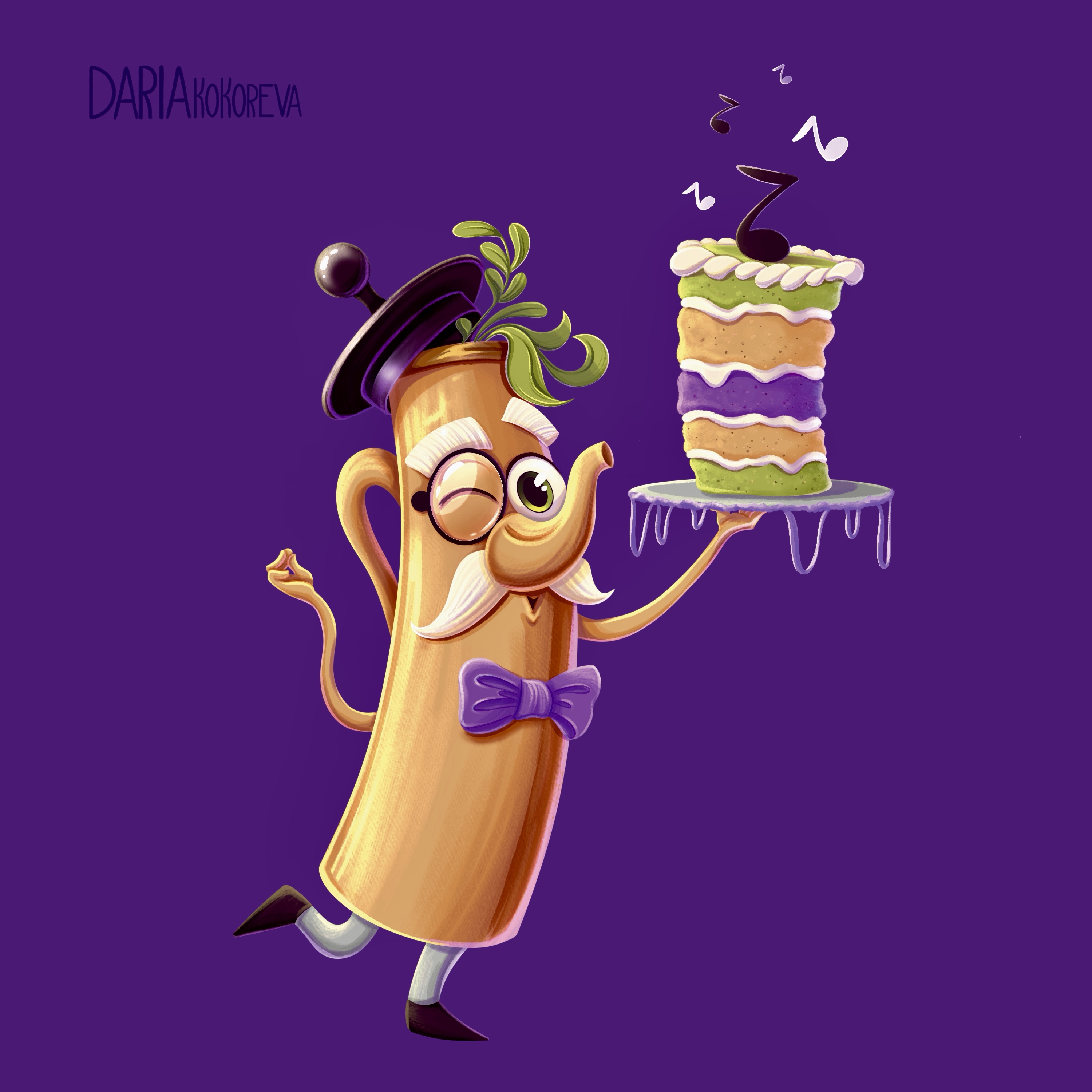 Бренд-персонаж Бергамот Чайниковъ