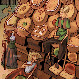 Ведьмина избушка ("Гензель и Гретель")