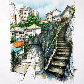 横須賀. Yokosuka, Honshu, Japan