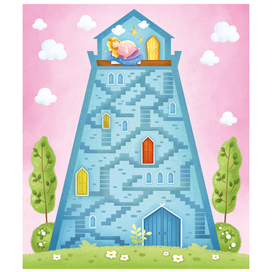 Весёлые лабиринты «Принцессы»