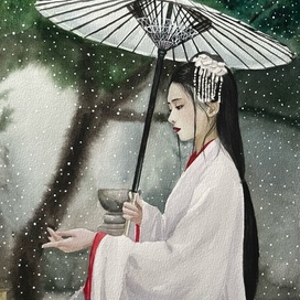 первый снег