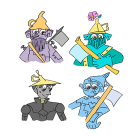 Персонаж железный дровосек