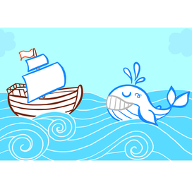 Иллюстрация к раскраске "Загребательно"