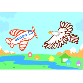 Иллюстрация к раскраске "Загребательно"