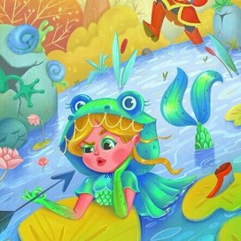 Царевна Лягушка, пока не догадывается, что её ждёт.